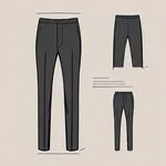 dark charcoal pants image